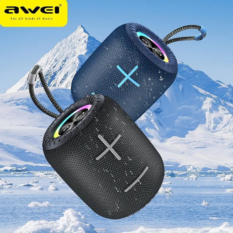 Awei Y526 Portable Bluetooth Speaker – 6 W, 1,200 mAh, IPX4 Water Resistant