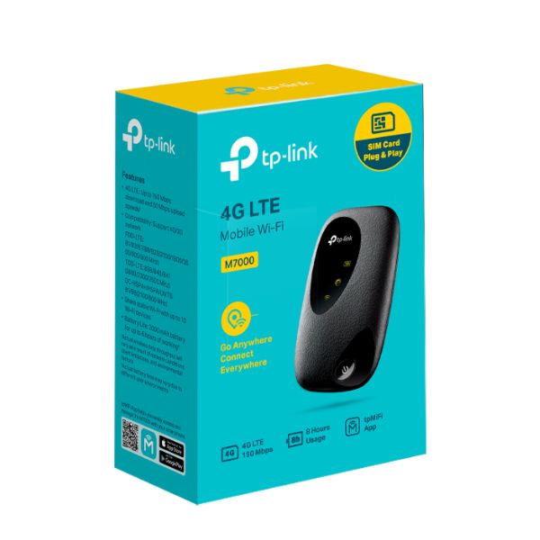 TP-Link M7000 – 4G LTE Mobile Wi-Fi Router (Pocket Hotspot)