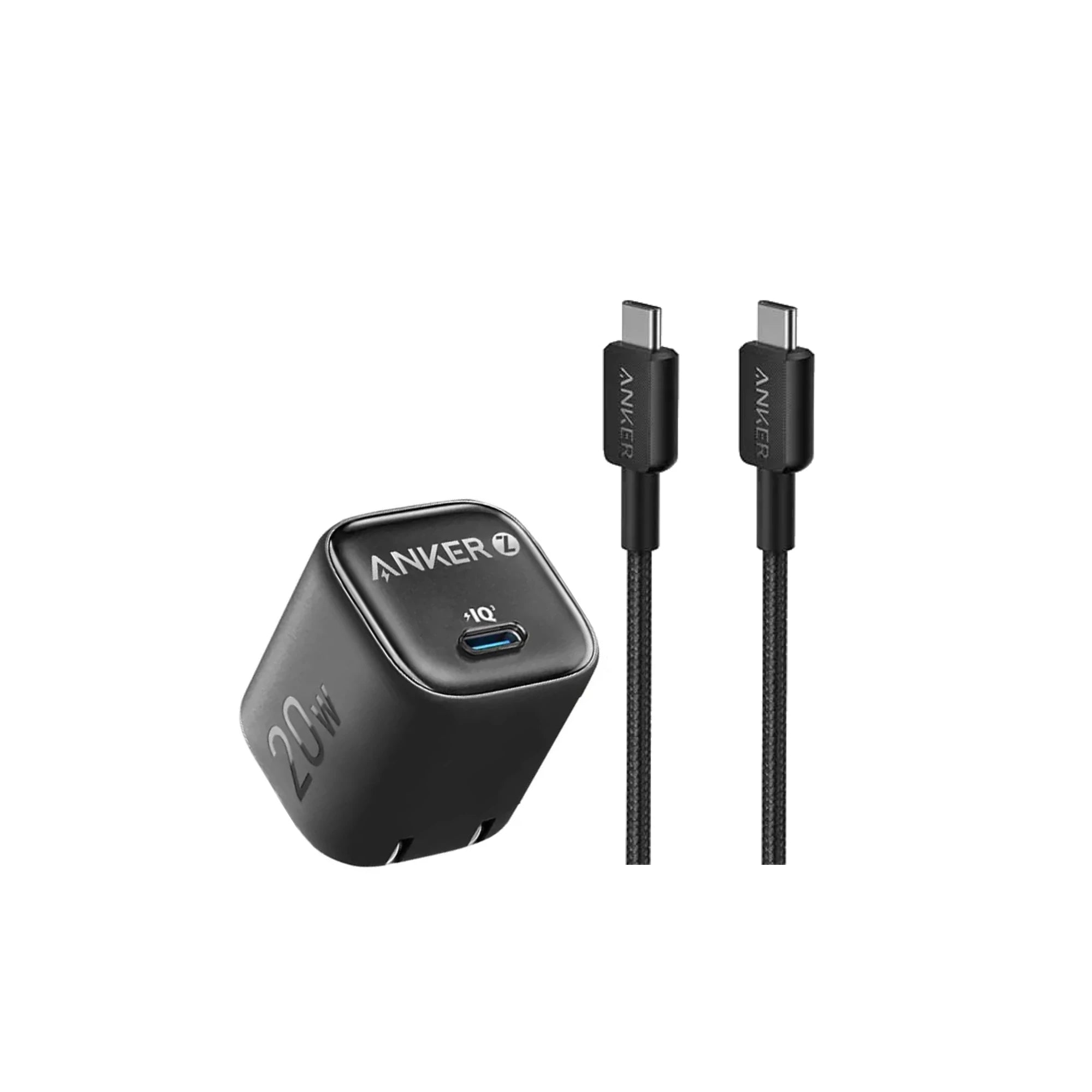 Anker Zolo 20W Adapter + USB-C to USB-C Cable (Combo Box)